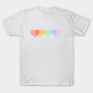 Rainbow heart T-Shirt